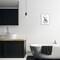 Stupell Industries Monochrome Elephant Bathing Splashing Water Bathtub Framed Giclee Design By Annalisa Latella